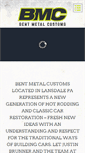 Mobile Screenshot of bentmetalcustoms.com